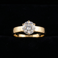 2.5Ct of Ring With the Purity of 18K
