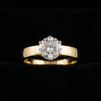 2.5Ct of Ring With the Purity of 18K