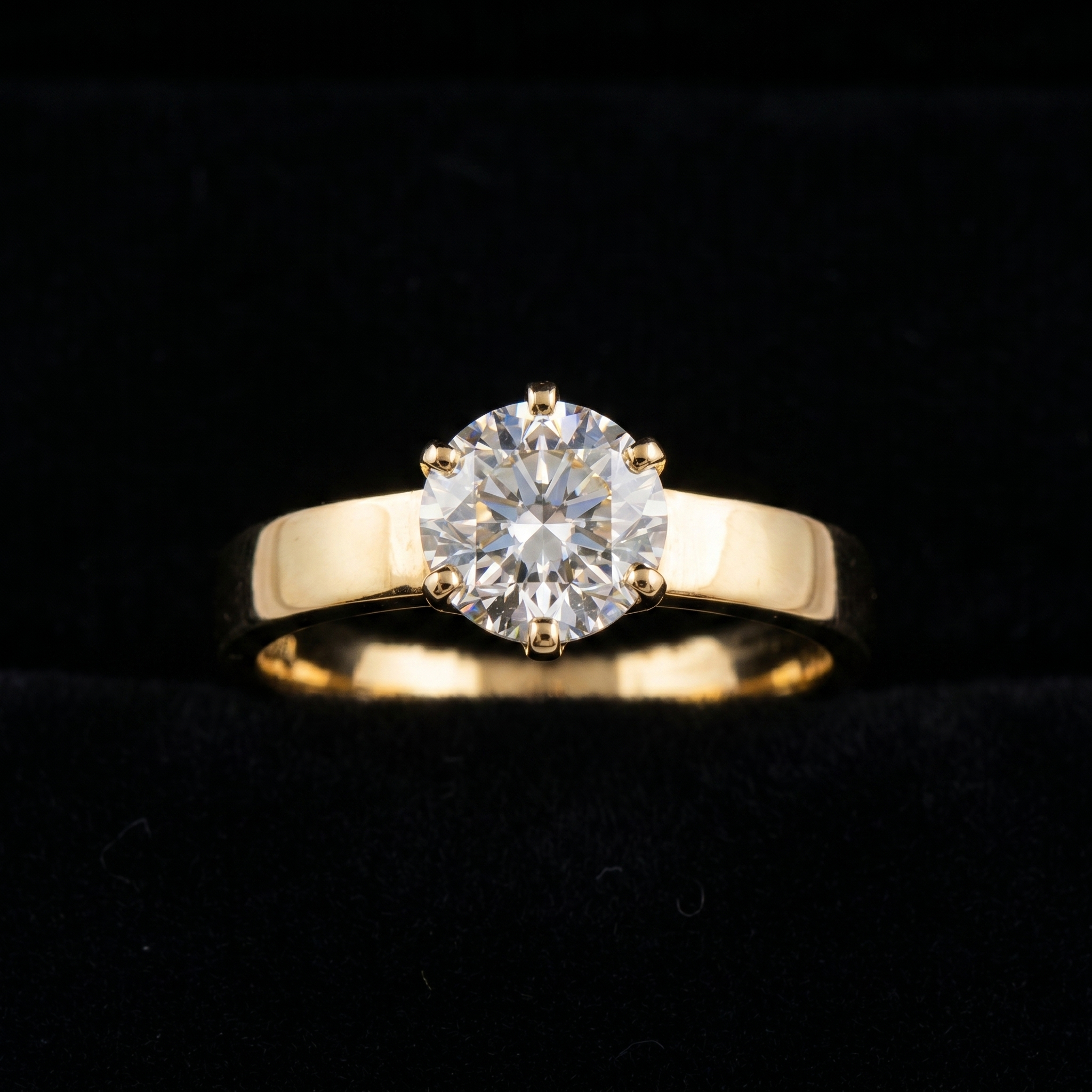 2.5Ct of Ring With the Purity of 18K