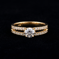 0.52Ct of Ring With the Purity of 18K