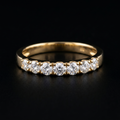 0.65Ct of Ring With the Purity of 18K