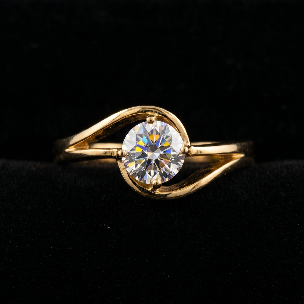 2Ct of Ring With the Purity of 18K
