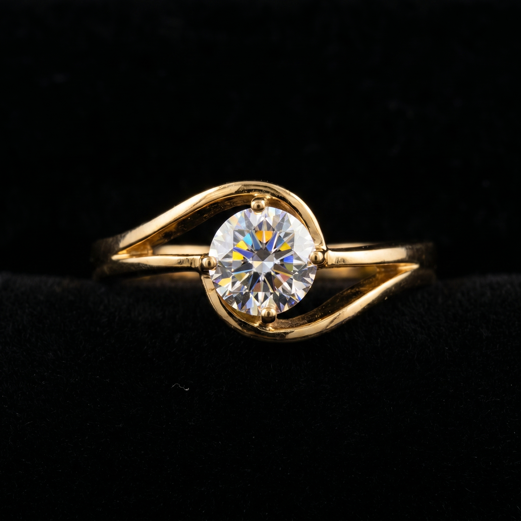 2Ct of Ring With the Purity of 18K