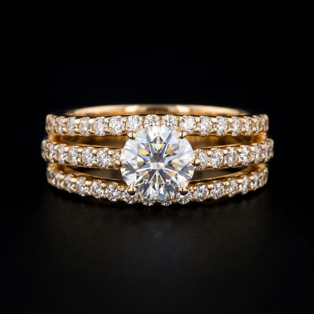 1.79Ct of Ring With the Purity of 18K