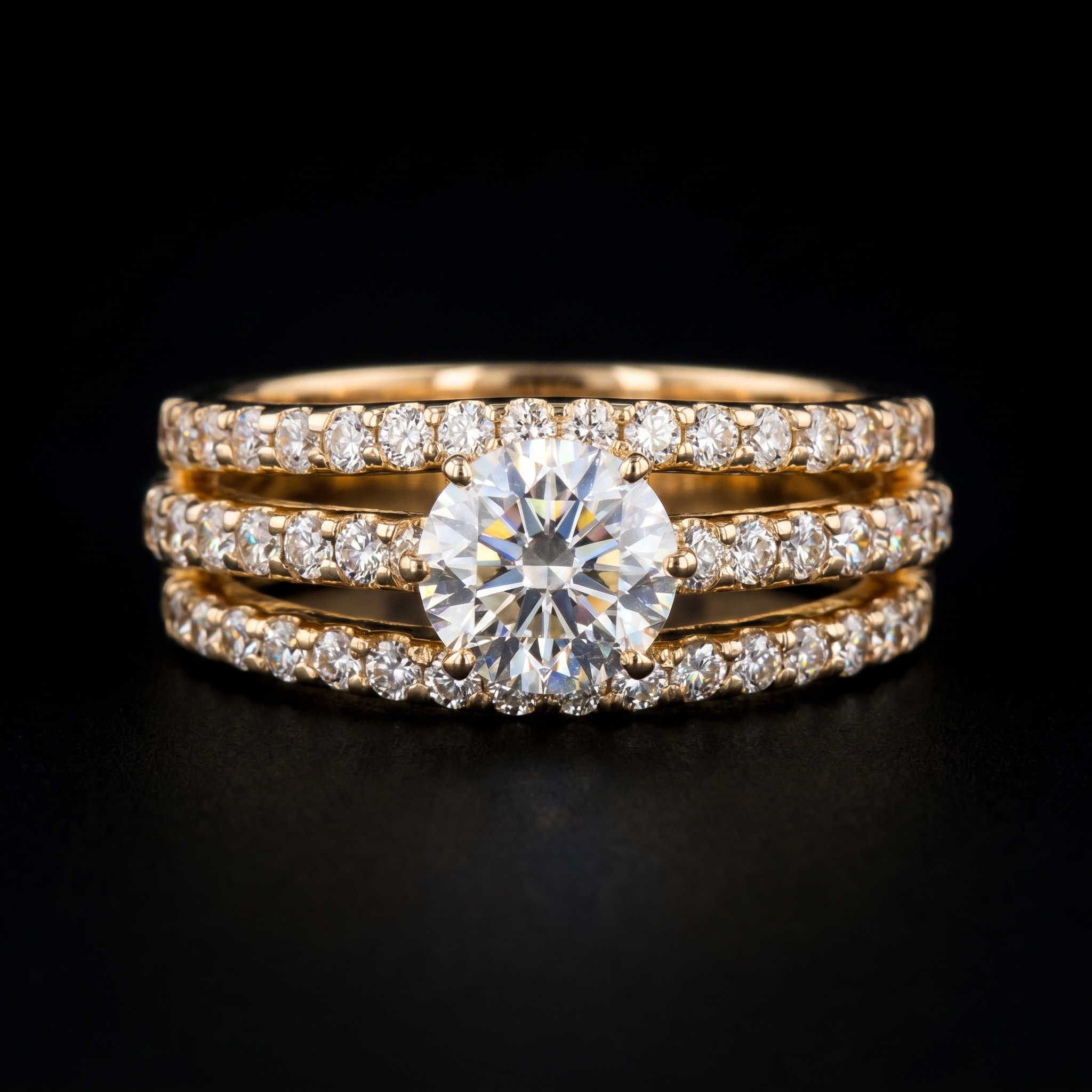 1.79Ct of Ring With the Purity of 18K