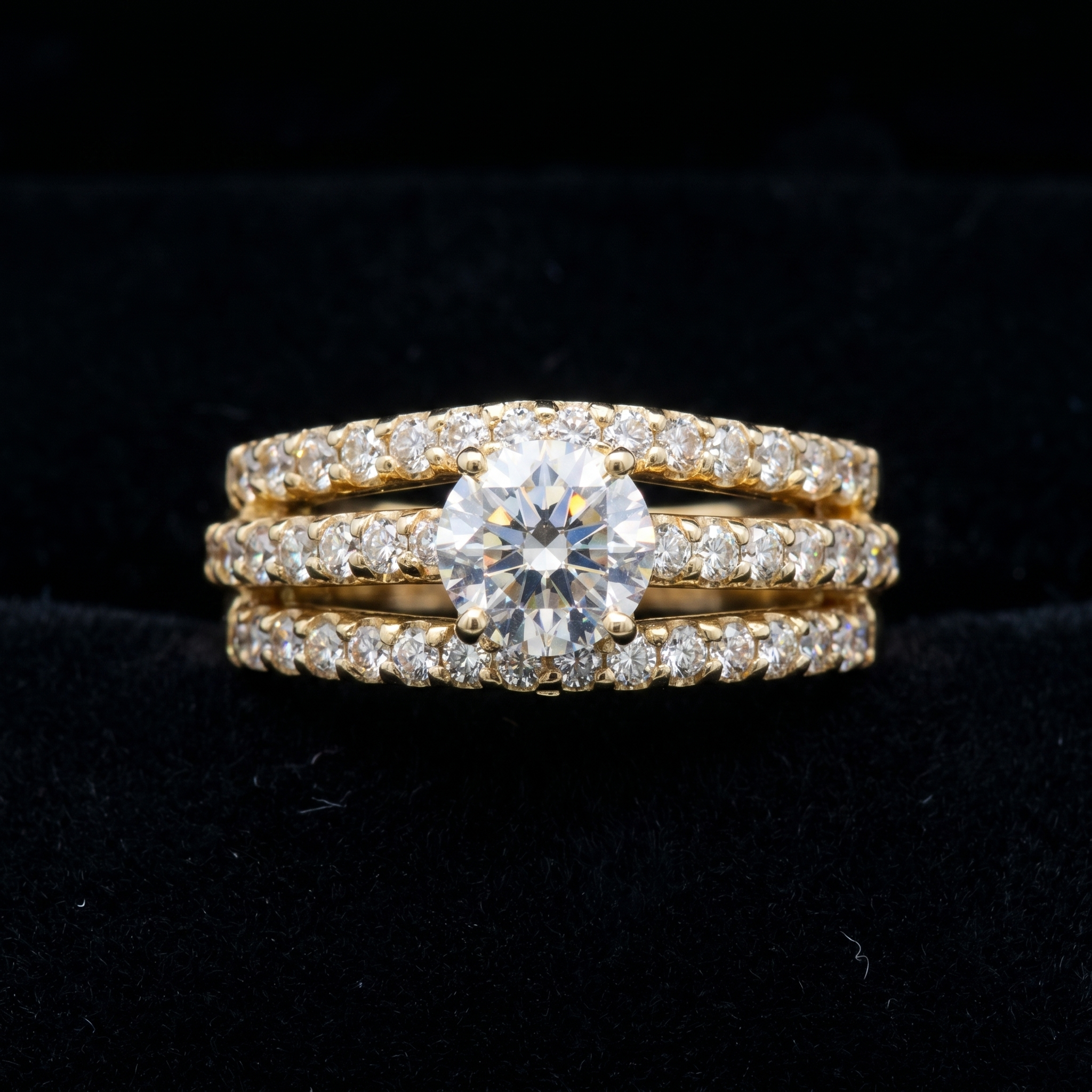 1.64Ct of Ring With the Purity of 18K