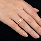 0.52Ct of Ring With the Purity of 18K