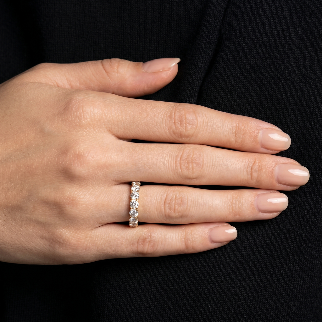 0.65Ct of Ring With the Purity of 18K