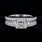 1.55Ct of Ring With the Purity of 18K