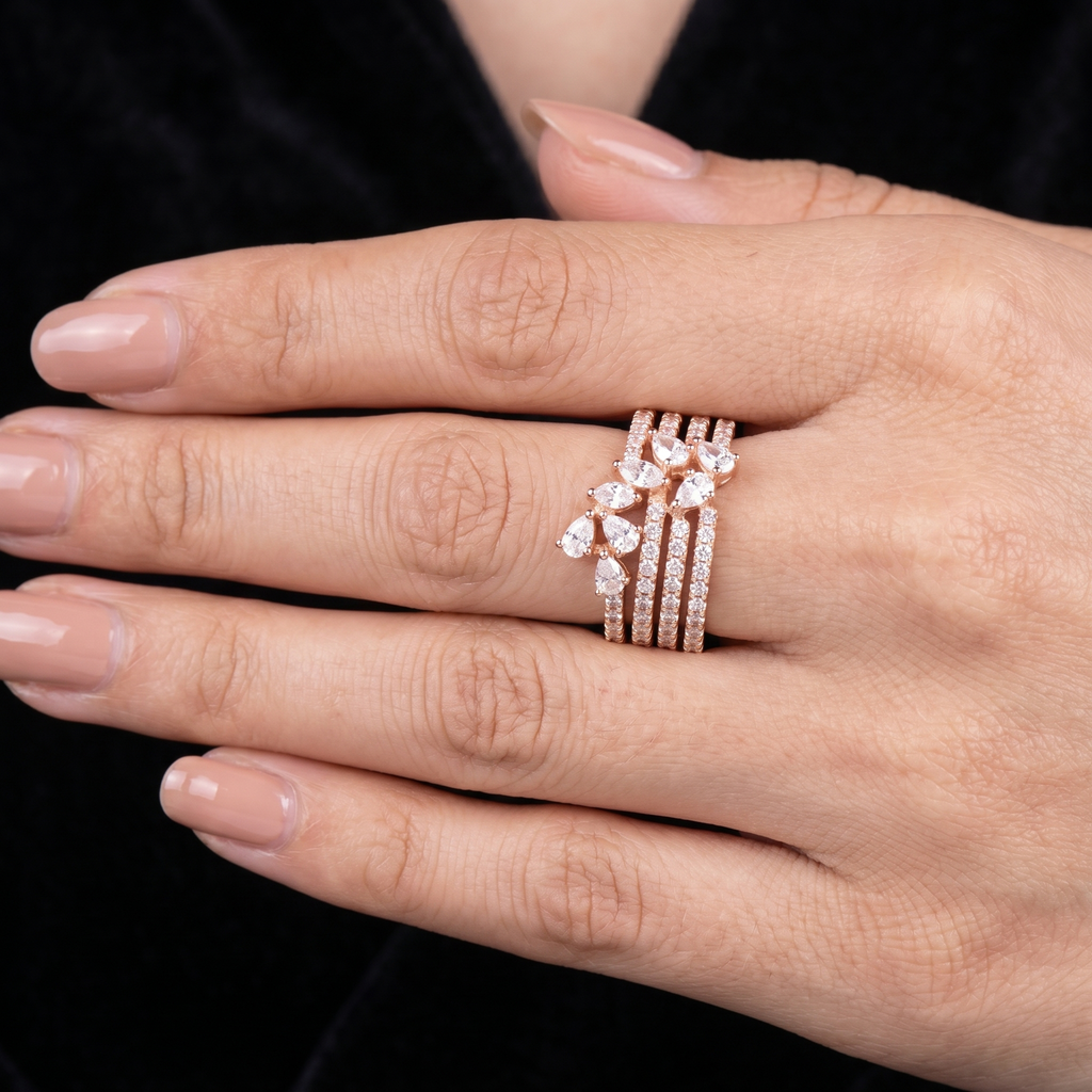1.25Ct of Ring With the Purity of 18K