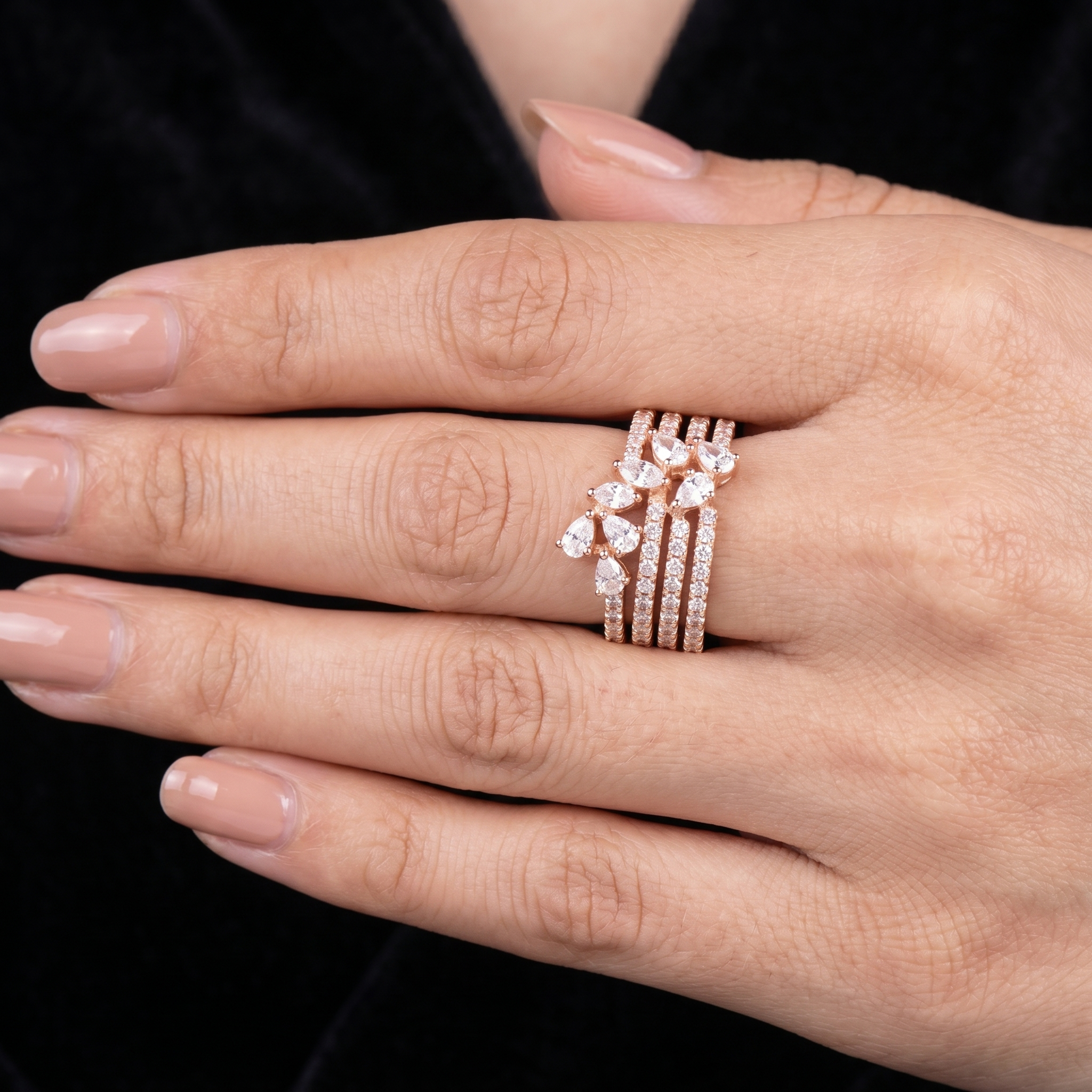 1.25Ct of Ring With the Purity of 18K