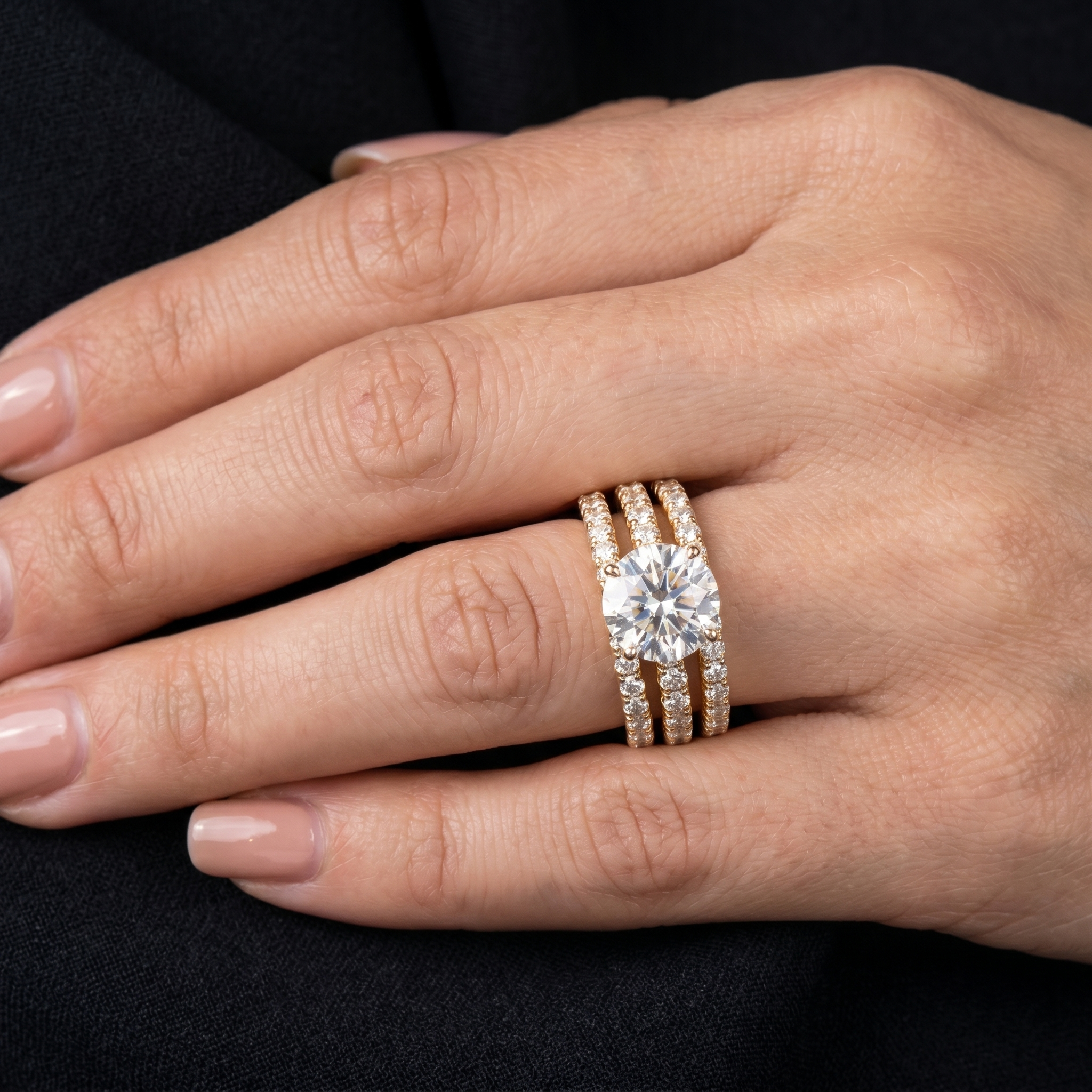1.79Ct of Ring With the Purity of 18K