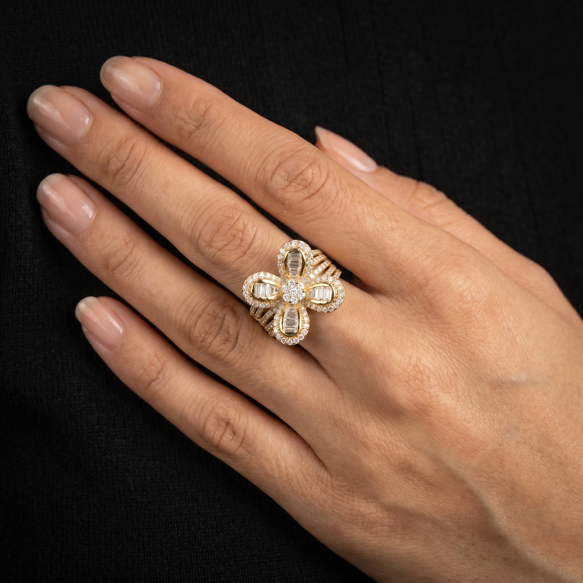 1.66Ct of Ring With the Purity of 18K