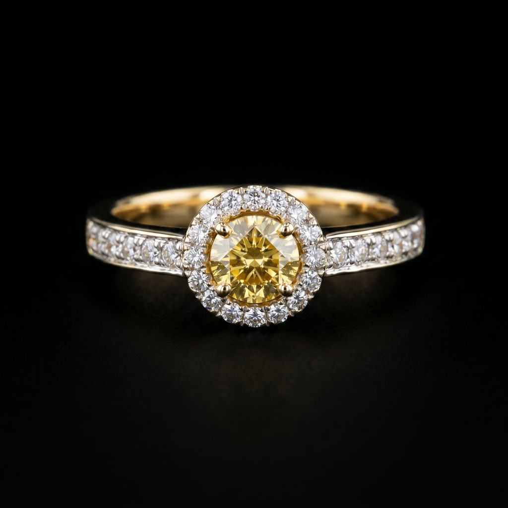 1.16Ct of Ring With the Purity of 18K