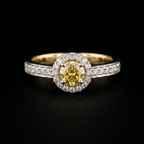 1.16Ct of Ring With the Purity of 18K