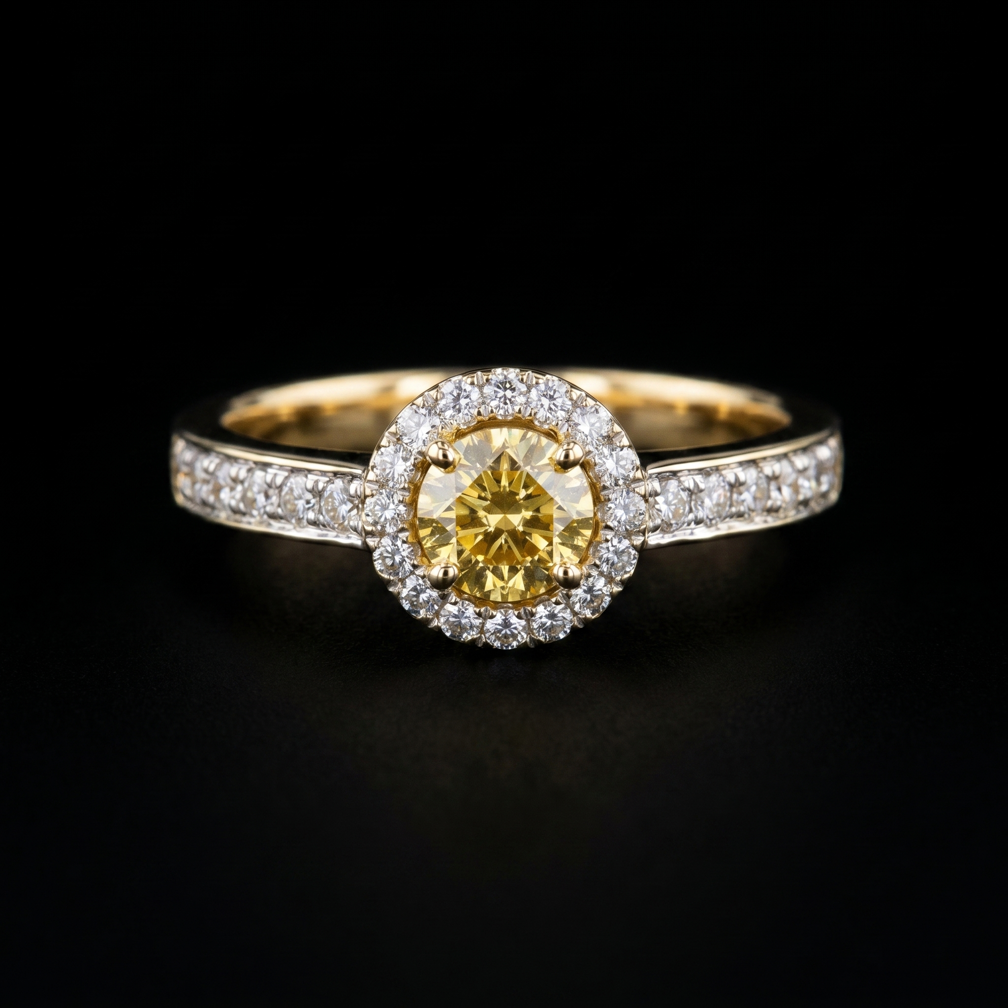 1.16Ct of Ring With the Purity of 18K