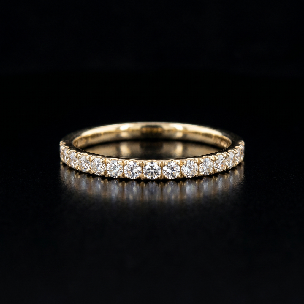 0.37Ct of Ring With the Purity of 18K