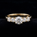 0.66Ct of Ring With the Purity of 18K