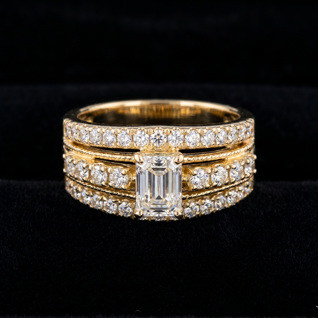 2.29Ct of Ring With the Purity of 18K