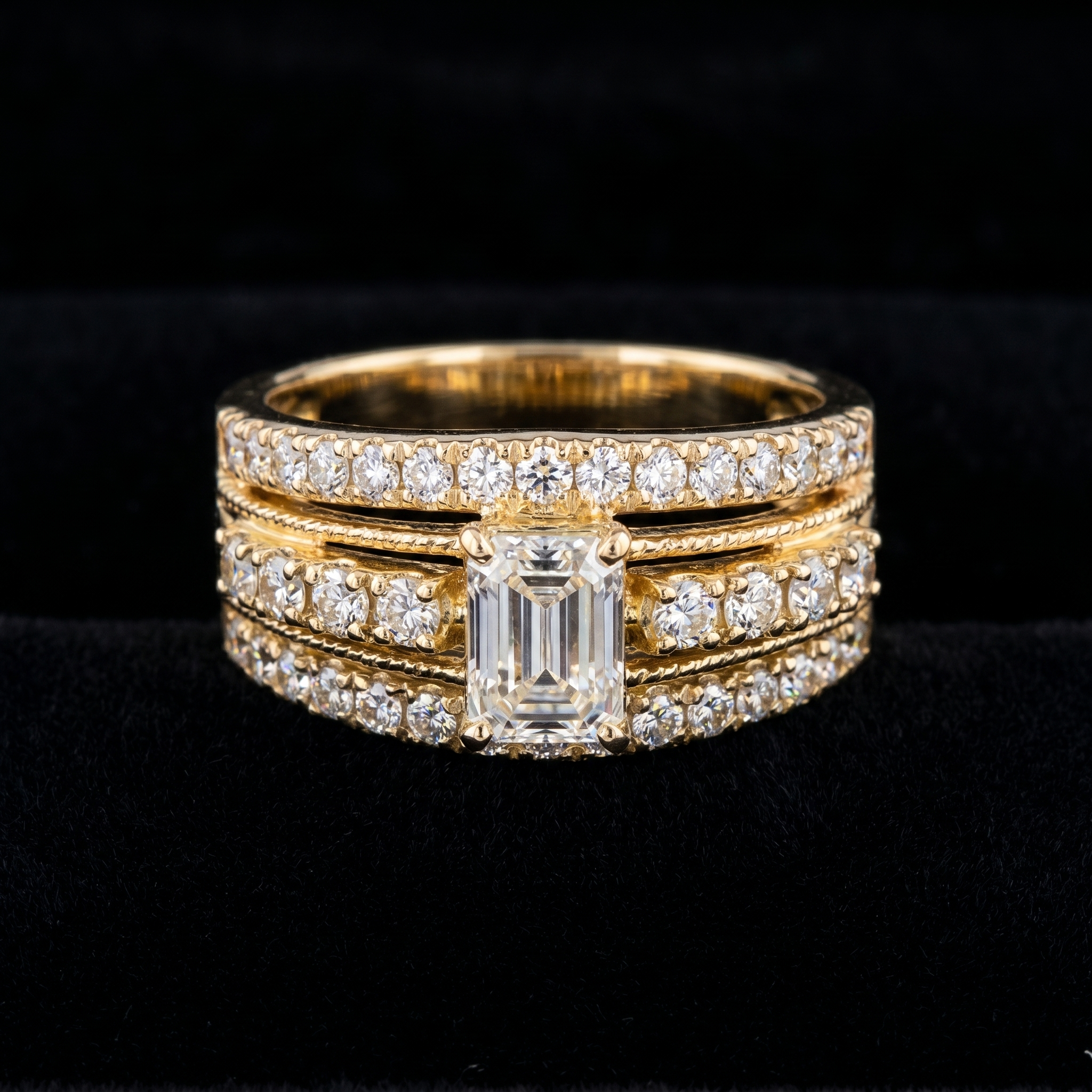 2.29Ct of Ring With the Purity of 18K