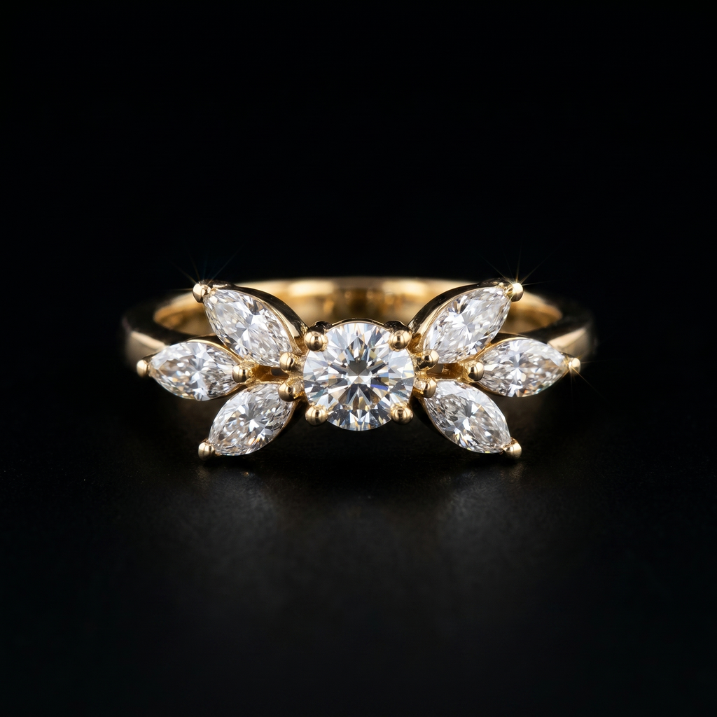 2.3Ct of Ring with the Purity of 18K