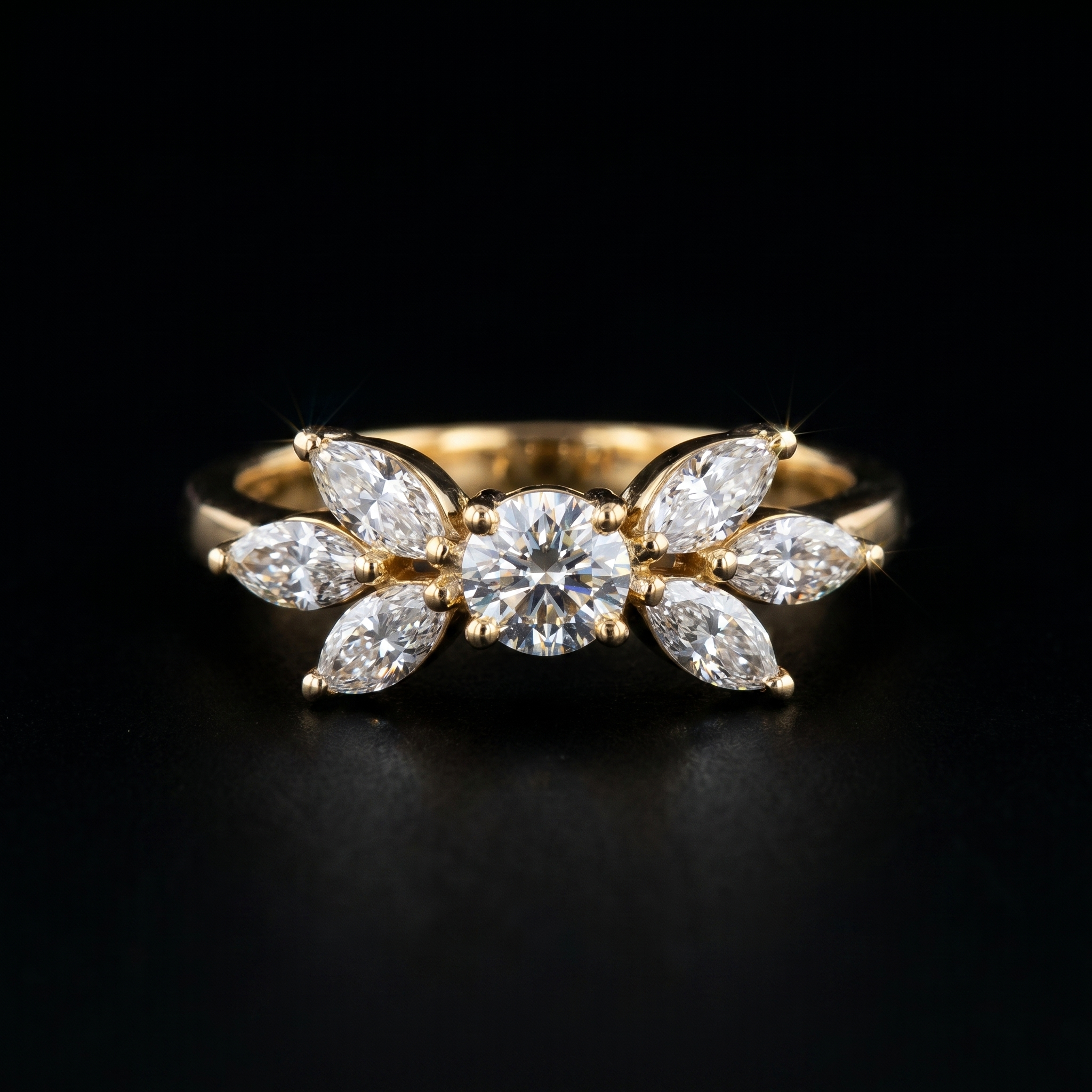 2.3Ct of Ring with the Purity of 18K