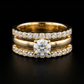 1.27Ct of Ring With the Purity of 18K