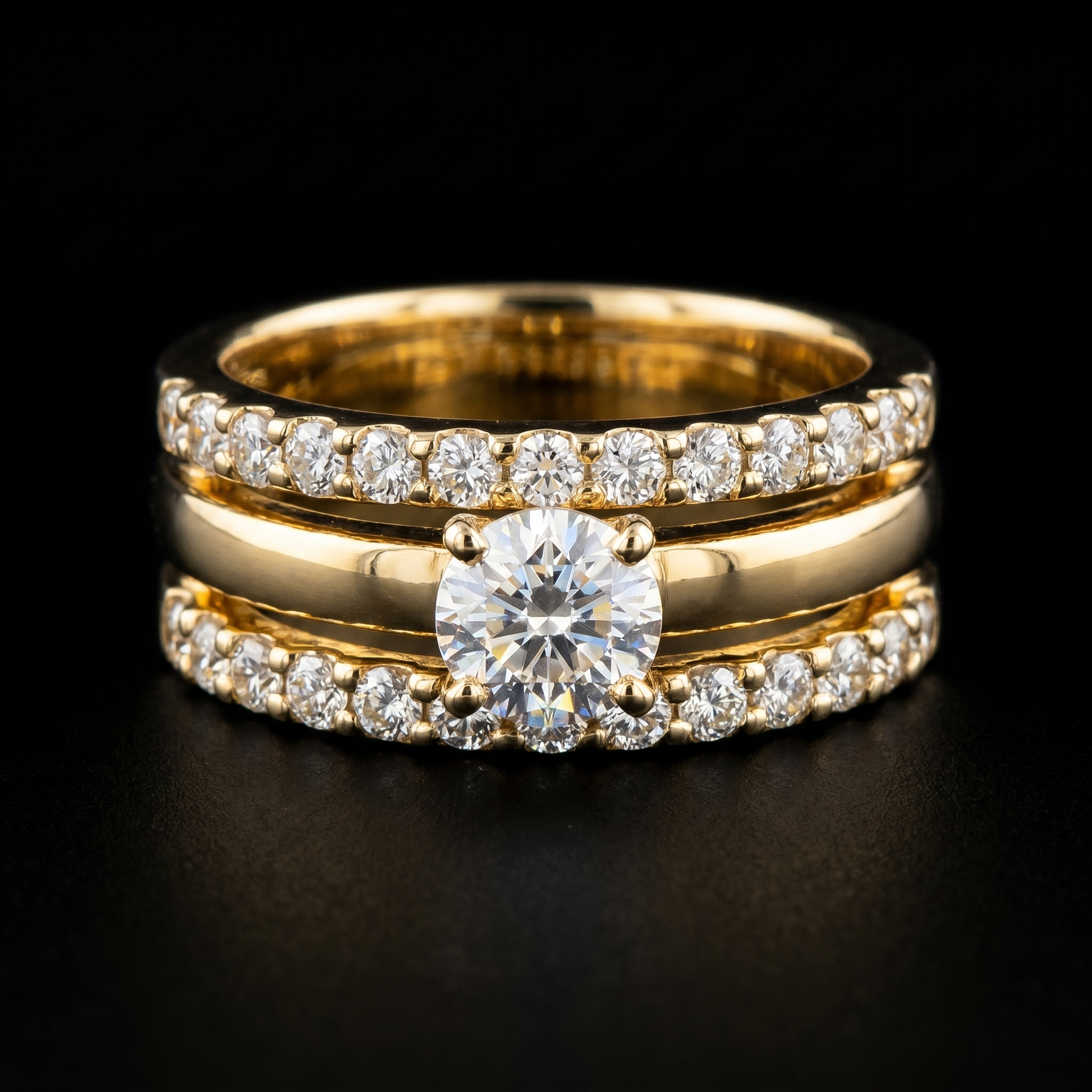 1.27Ct of Ring With the Purity of 18K