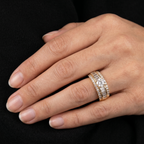 1.95Ct of Ring With the Purity of 18K