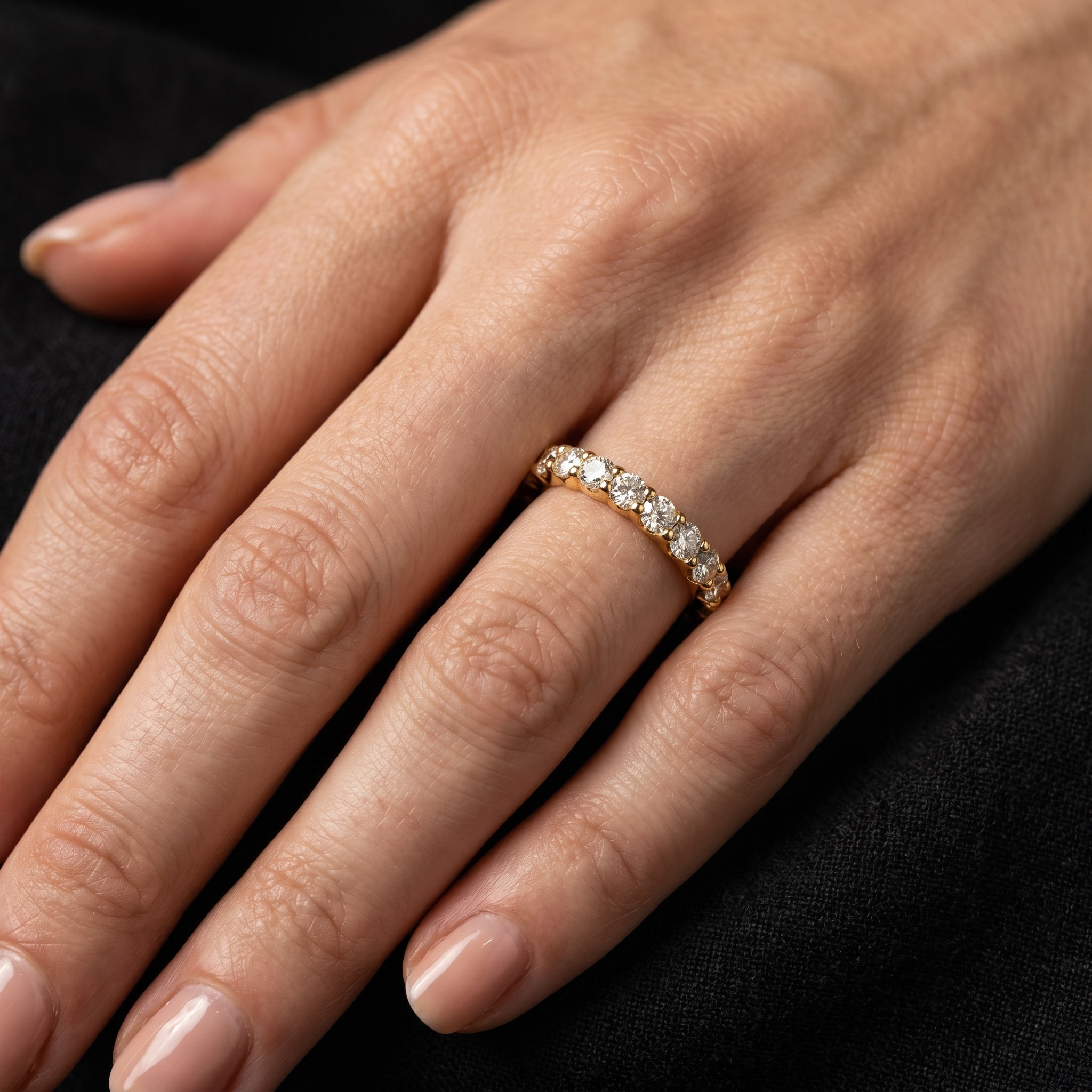 0.37Ct of Ring With the Purity of 18K