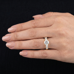 0.66Ct of Ring With the Purity of 18K