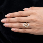 1Ct of Ring with the Purity 18K