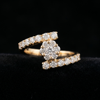 0.84Ct of Ring With the Purity of 18K