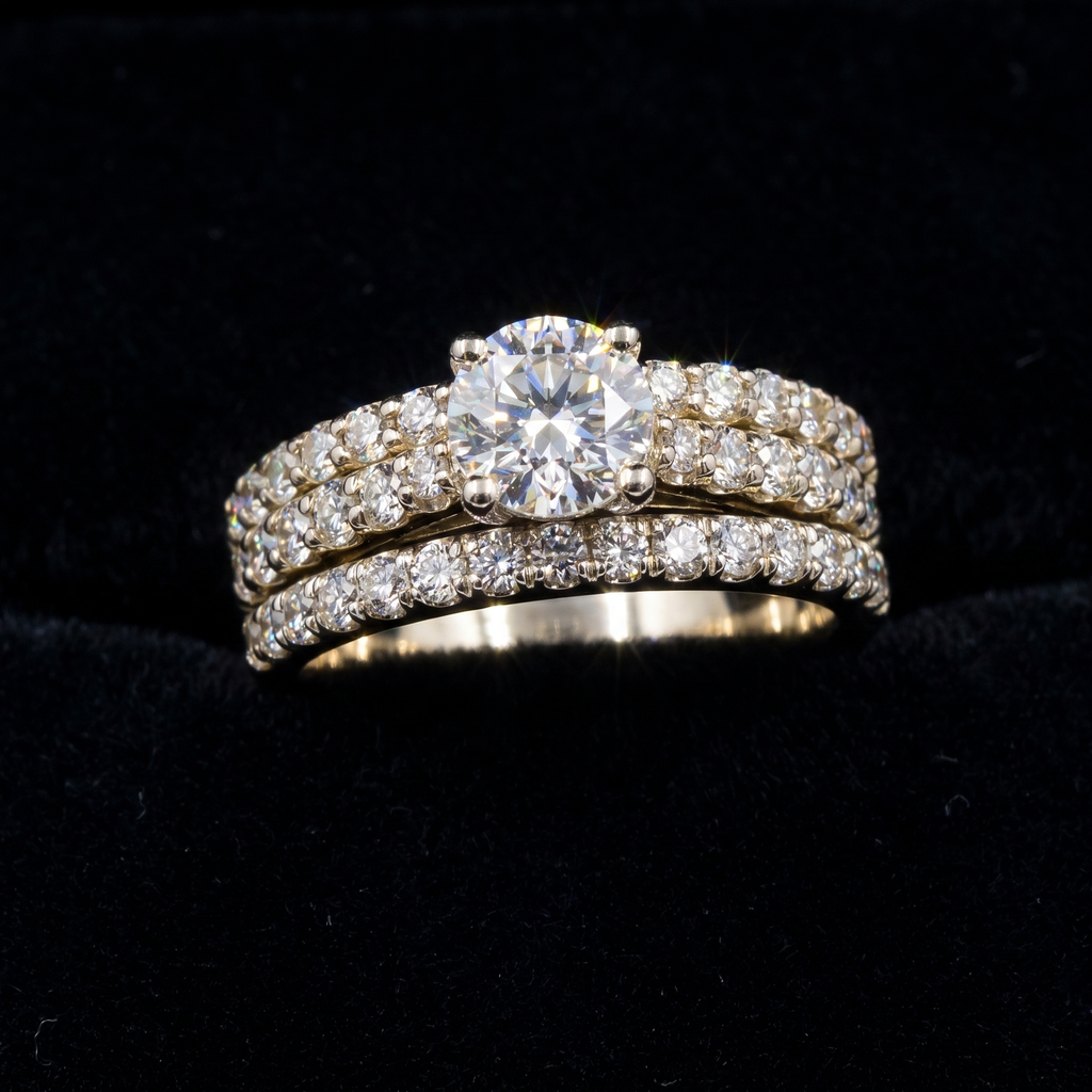 1.56Ct of Ring With the Purity of 18K