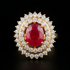 5.17Ct of Ring With the Purity of 18K