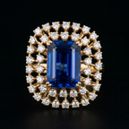 7.68Ct of Ring With the Purity of 18K