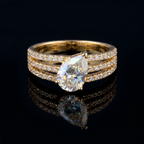 1.68Ct of Ring With the Purity of 18K