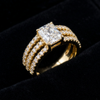 1.71Ct of Ring With the Purity of 18K
