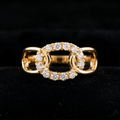 1Ct of RIng with the Purity of 18K