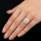 3.5Ct of Ring With the Purity of 18K