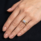 1.09Ct of Ring With the Purity of 18K