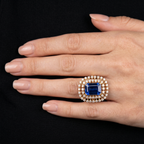 7.68Ct of Ring With the Purity of 18K