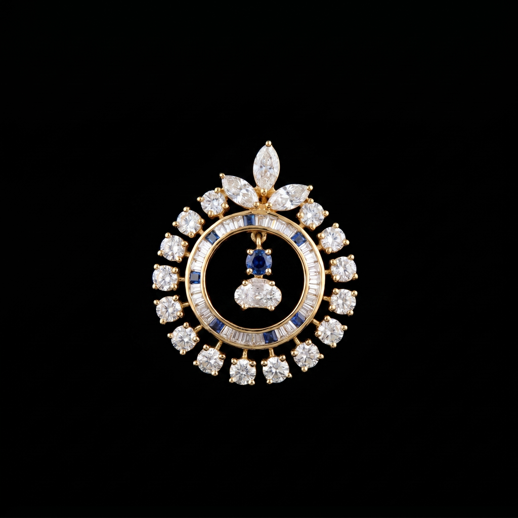 3.13Ct of Loket with the Purity of 18K