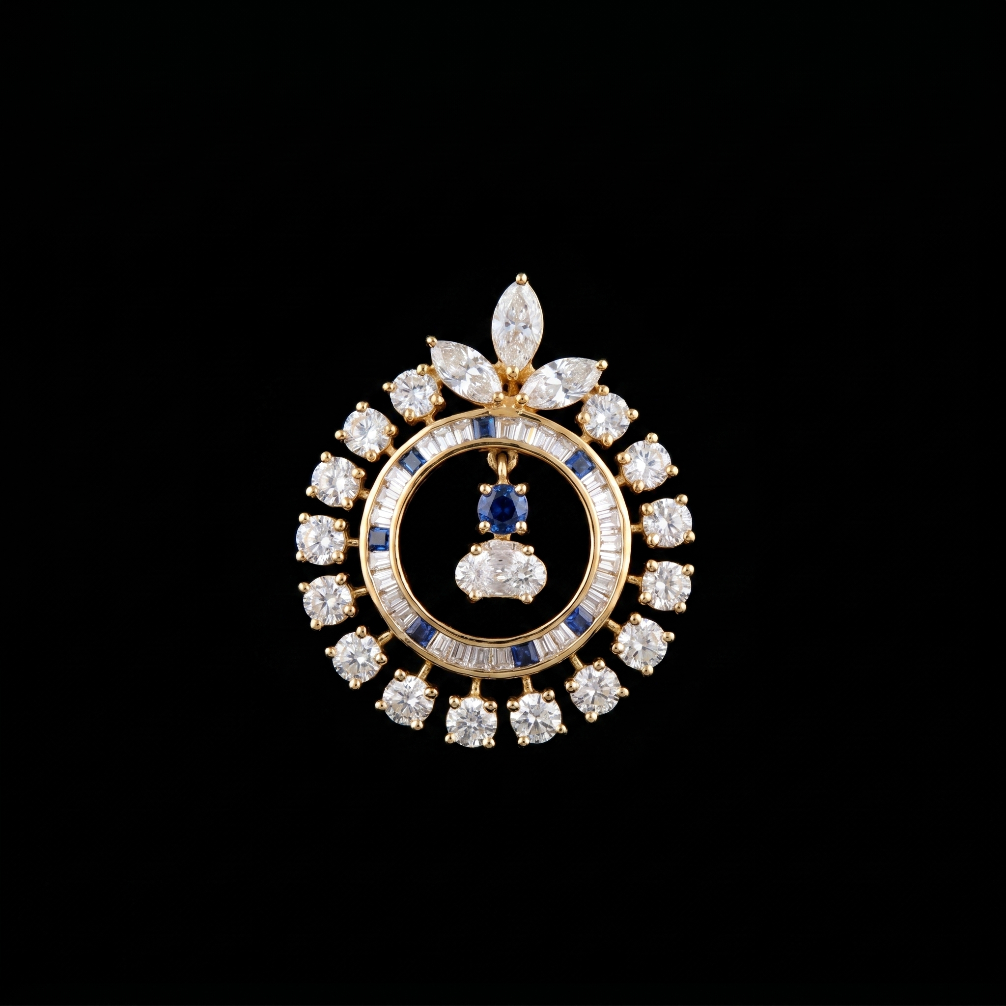 3.13Ct of Loket with the Purity of 18K