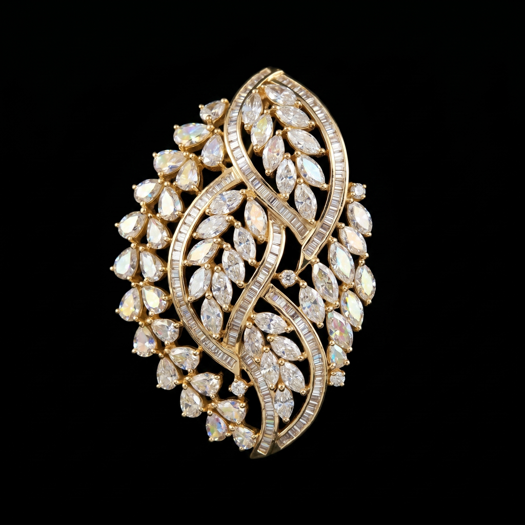 9.61Ct of Locket With the Purity of 18K