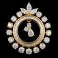 2.85Ct of Locket With the Purity of 18K