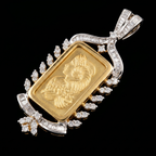 0.88Ct of Locket With the Purity of 18K