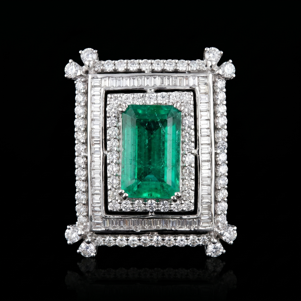 9.64Ct of Locket With the Purity of 18K