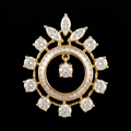 2.26Ct of Locket With the Purity of 18K