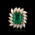 10.38Ct of Locket with the Purity of 18K